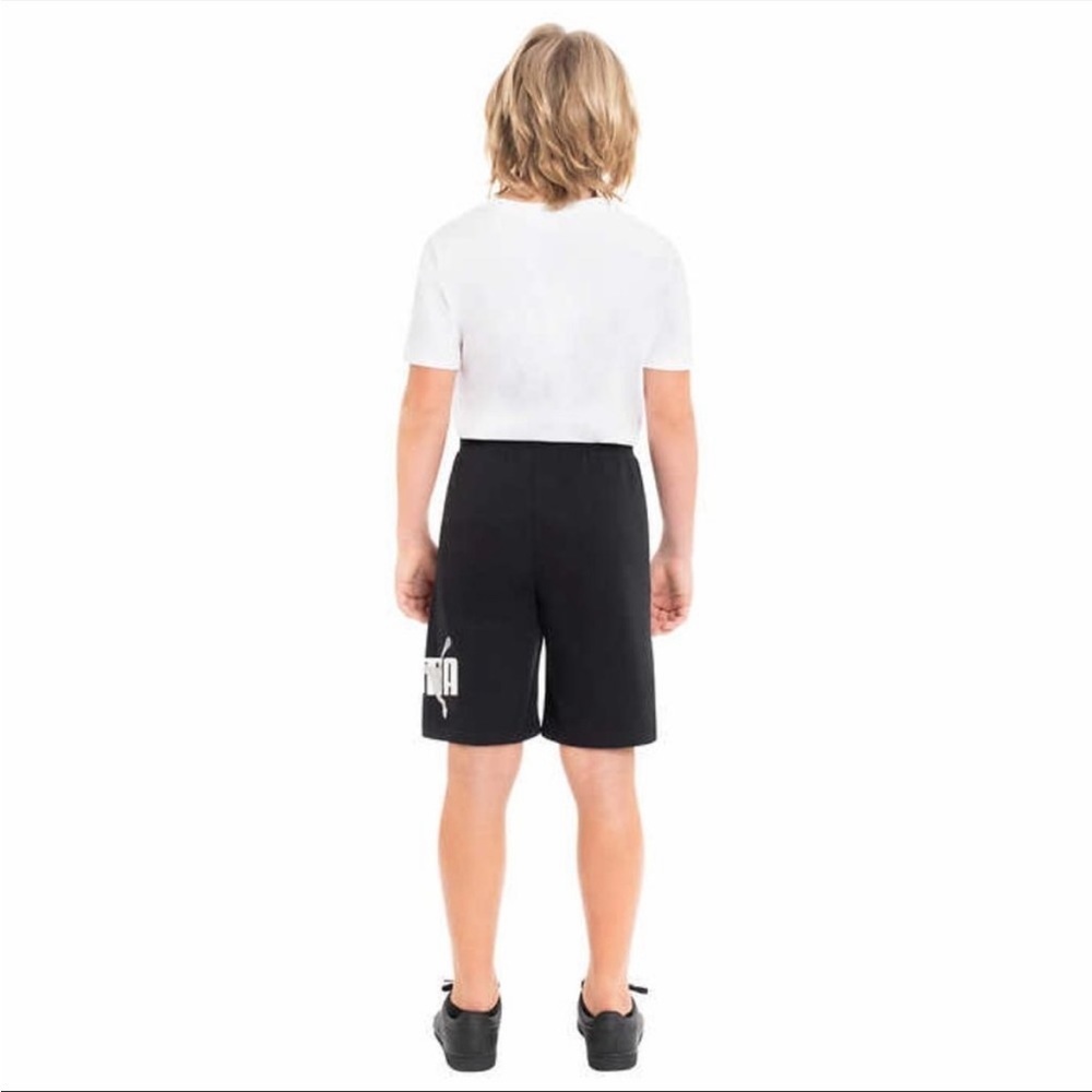 2 Pack Puma Short Boys New With Tag Grey and Black - Picture 3 of 7